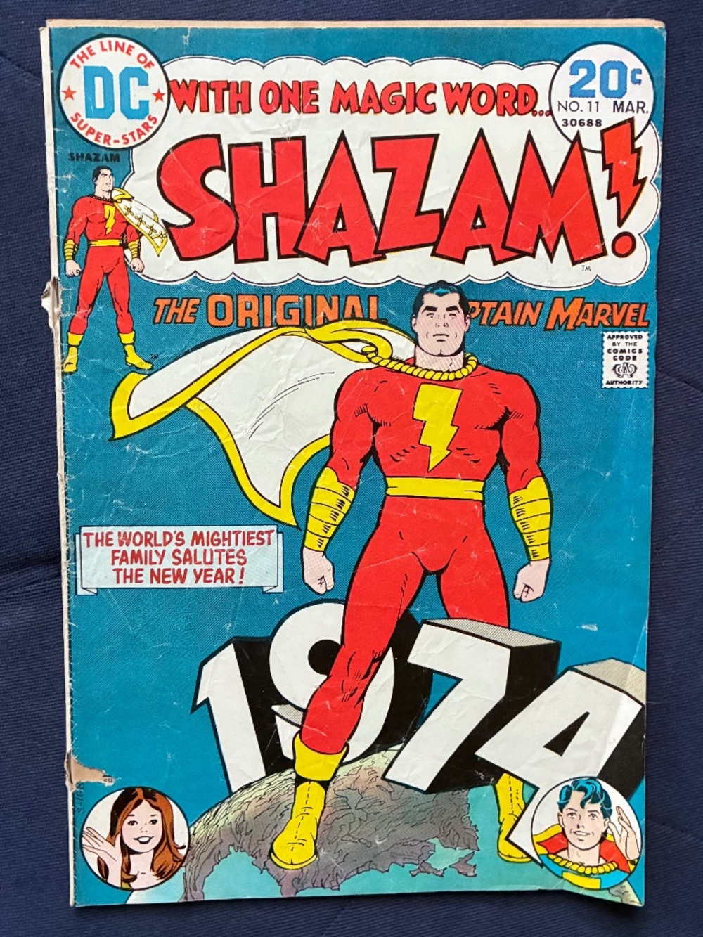 1974 Shazam! The Original Captain Marvel No. 11 MAR